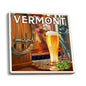 Ceramic Coaster - Vermont - The Art of Beer