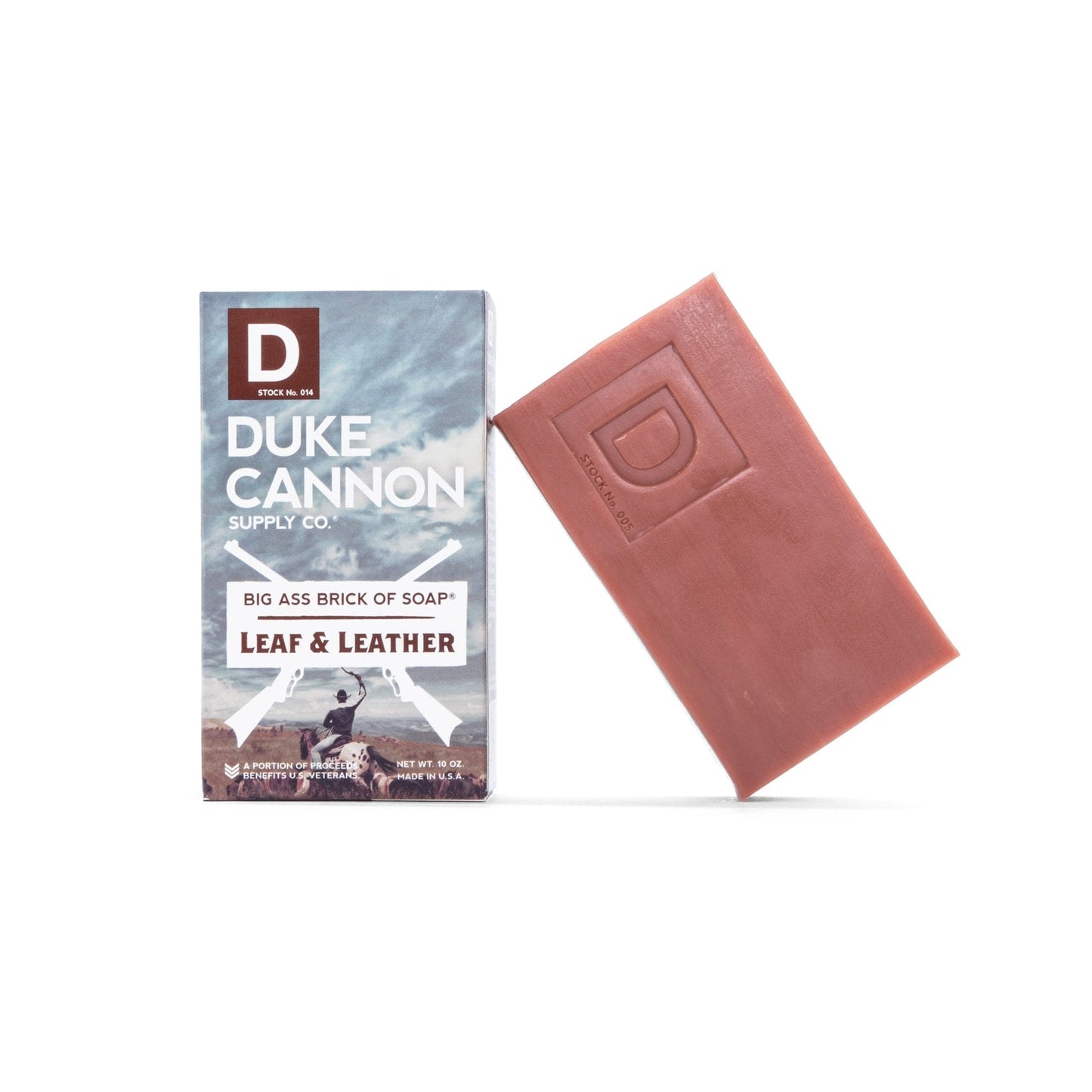 Duke Cannon - Big Ass Brick of Soap - Leaf and Leather