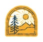 Yellow Mountain Arch Sticker