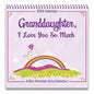 2025 Wall Calendar - Granddaughter