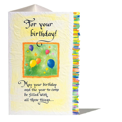 For Your Birthday  - Card