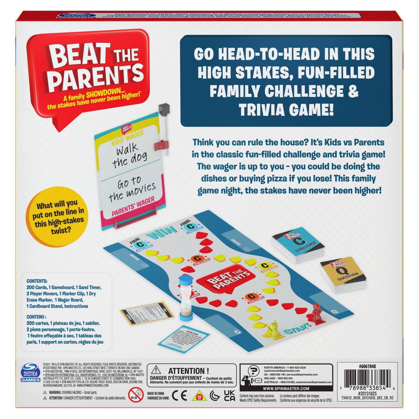 Beat the Parents Ultimate Family Showdown Board Game