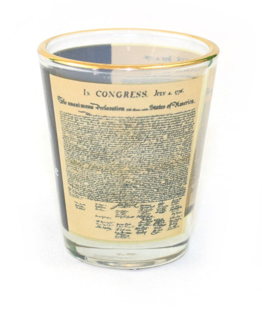 Declaration of Independence Shot Glass