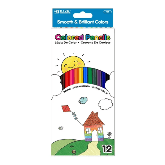 Bazic Colored Pencils 24 Pack - Shelburne Country Store