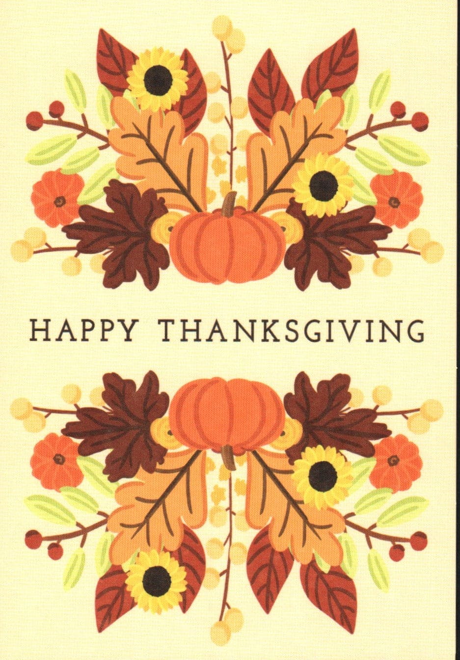 Happy Thanksgiving Spread Card