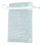 Sheer Organza Gift Bag with Pullstring Closure -