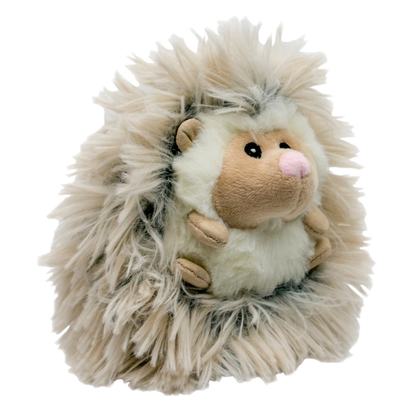 Tall Tails Fluffy Baby Hedgehog with Squeaker - 5"