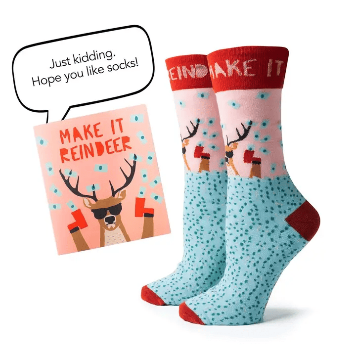 Holiday Gift Card & Sock Set