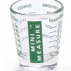 Mini Measure Shot Glass -