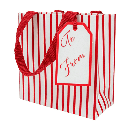 Stripes For Days Red/White Gift Bag