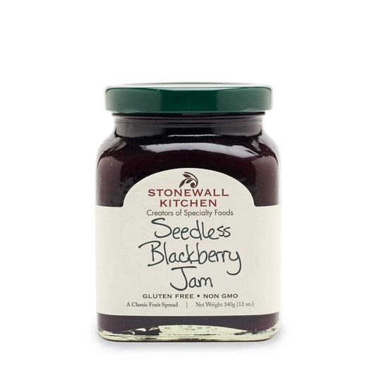 Stonewall Kitchen Seedless Blackberry Jam - 12 oz jar