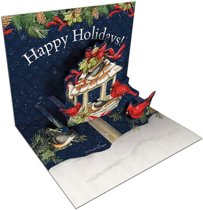 Cardinal Christmas Pop Up Boxed Christmas Card