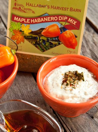 Halladay's Maple Habanero Dip