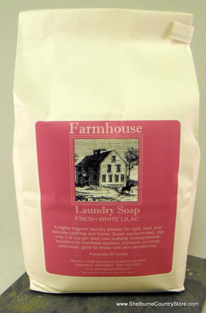 Sweet Grass Farm  - White Lilac Laundry Powder