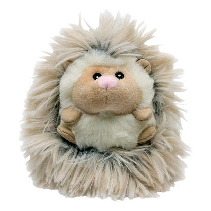 Tall Tails Fluffy Baby Hedgehog with Squeaker - 5"