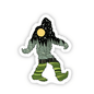 Bigfoot Sticker - Small w/Sun