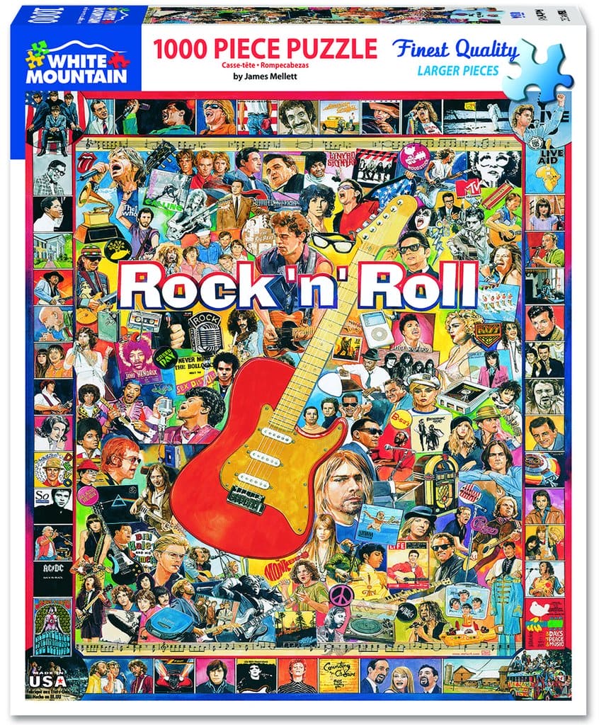 Rock 'n' Roll - 1000 Piece Jigsaw Puzzle