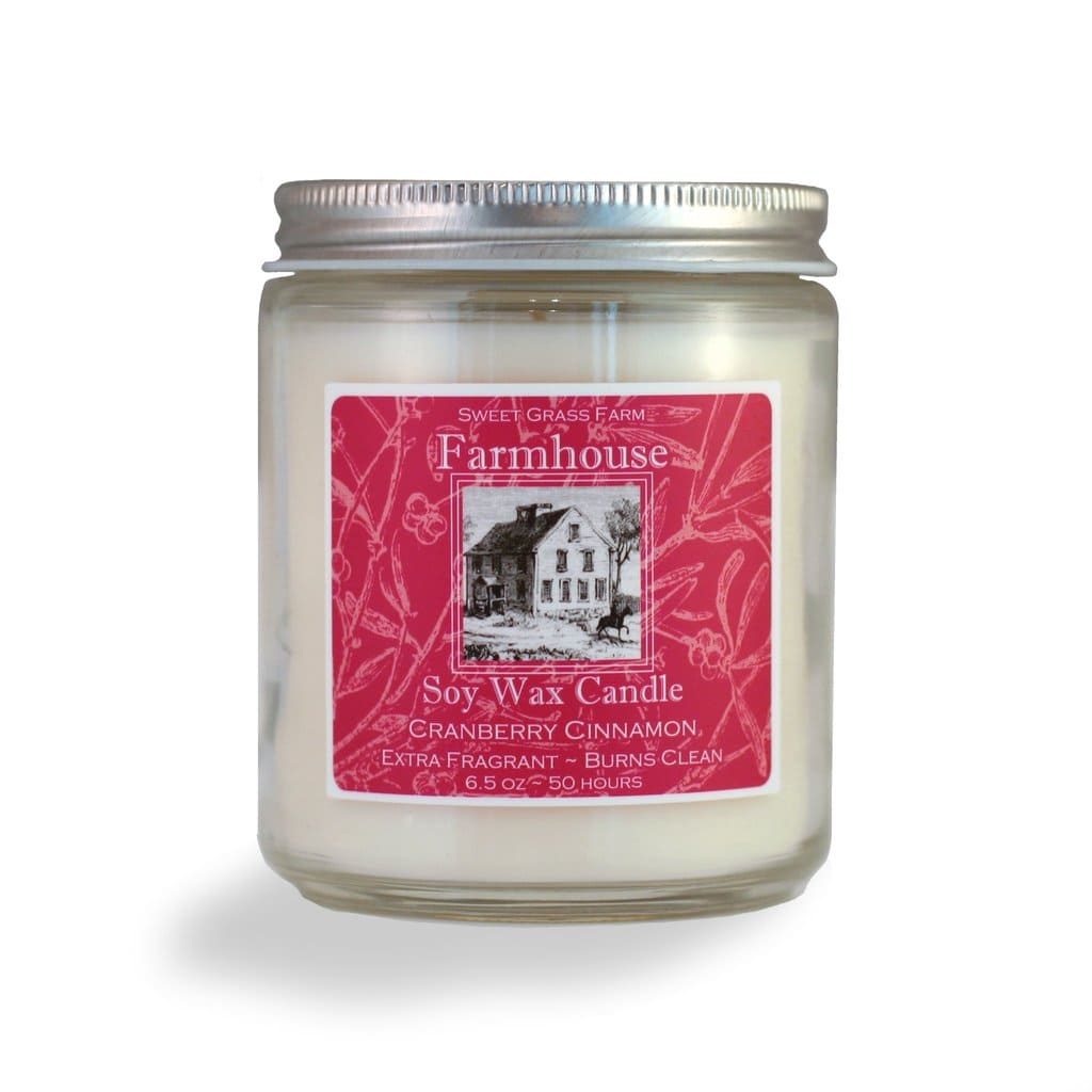 Sweet Grass Farm 6.5 Ounce Soy Candle -