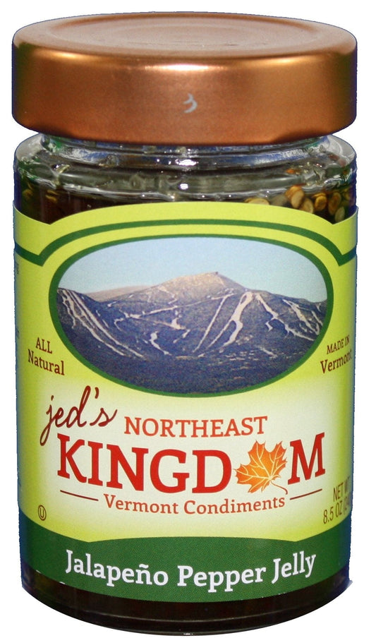 Jed's Northeast Kingdom Jalapeno Pepper Jelly 8.5 oz Jar