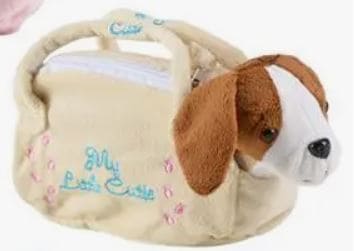 9" Puppy In Purse -