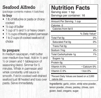 Halladay's Alfredo Mix