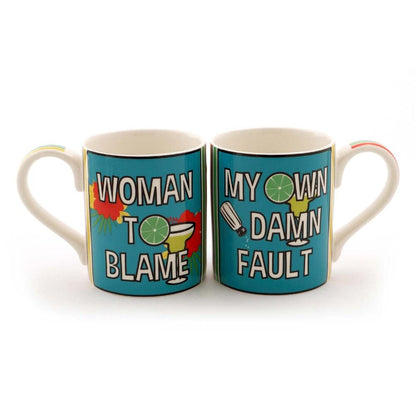 Margaritaville Mug Set - Blame Damn