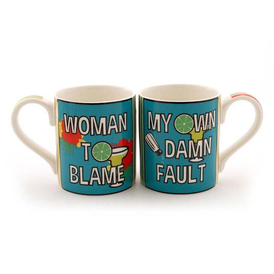 Margaritaville Mug Set - Blame Damn