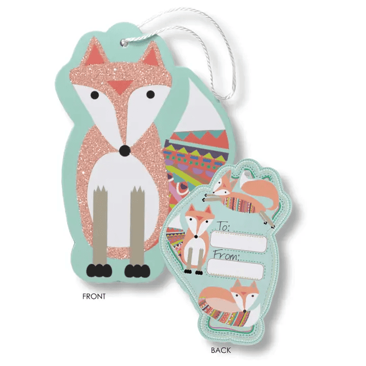 Foxie Gift Tags w/ Tie String