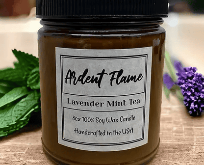 Ardent Flame Candle - Lavender Mint Tea