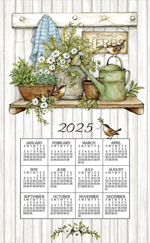 2025 Linen Calendar -