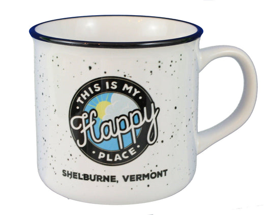 Happy Place Mug - Shelburne Vermont