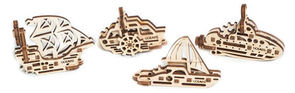 Ugears U-Fidget 4 Pack -