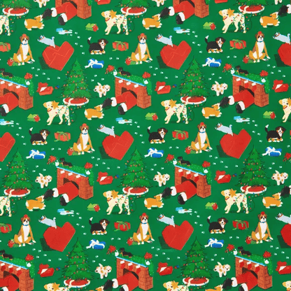 Howl-Iday Havoc Christmas Stone Wrapping Paper