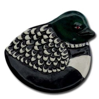 Mini Clay Bird Dish -  Loon