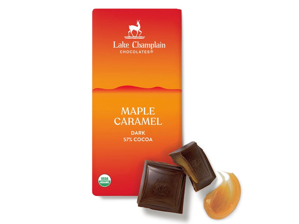 Lake Champlain Chocolates - Maple Caramel Dark Chocolate Bar - Shelburne Country Store