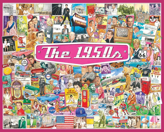 The 1950's - 1000 Piece Jigsaw Puzzle