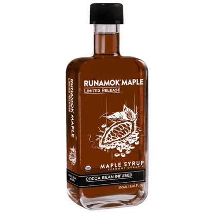 Cocoa Bean Infused Maple Syrup