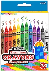 Bazic 48 count Crayons - Shelburne Country Store