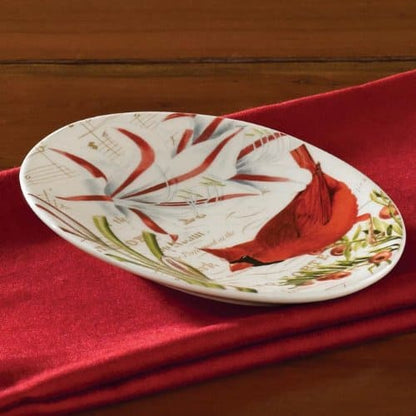 Nature Sings Cardinal Linen Set -