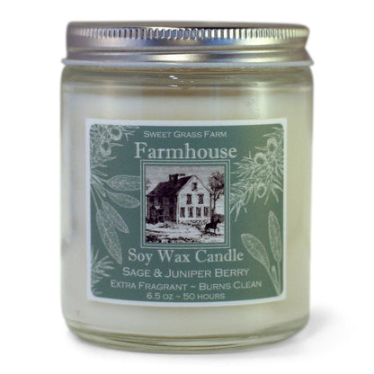 Sweet Grass Farm 6.5 Ounce Soy Candle -