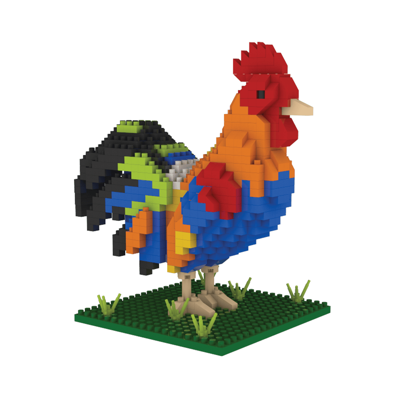 Mini Building Blocks - Rooster