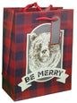 Rustic Christmas Gift Bag -