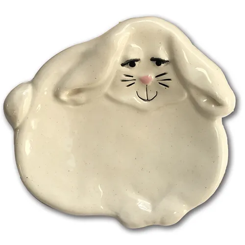 3" Mini Bunny Dish