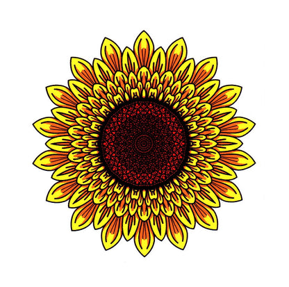 Sunflower Sticker