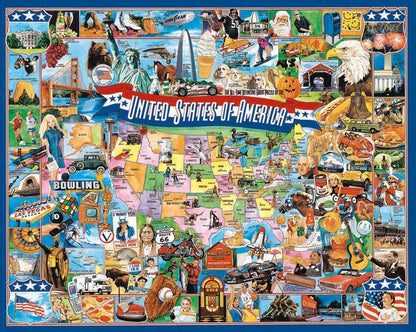 United States of America - 1000 Piece Jigsaw Puzzle