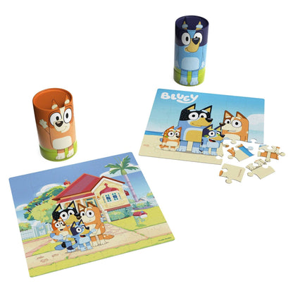 Bluey - Tube Puzzle 2-Pack