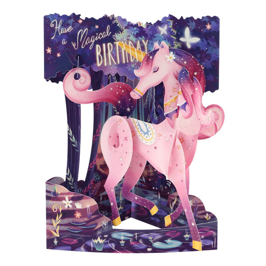 Magical Birthday - Swing Card