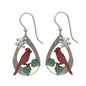 Christmas Cardinal Earrings