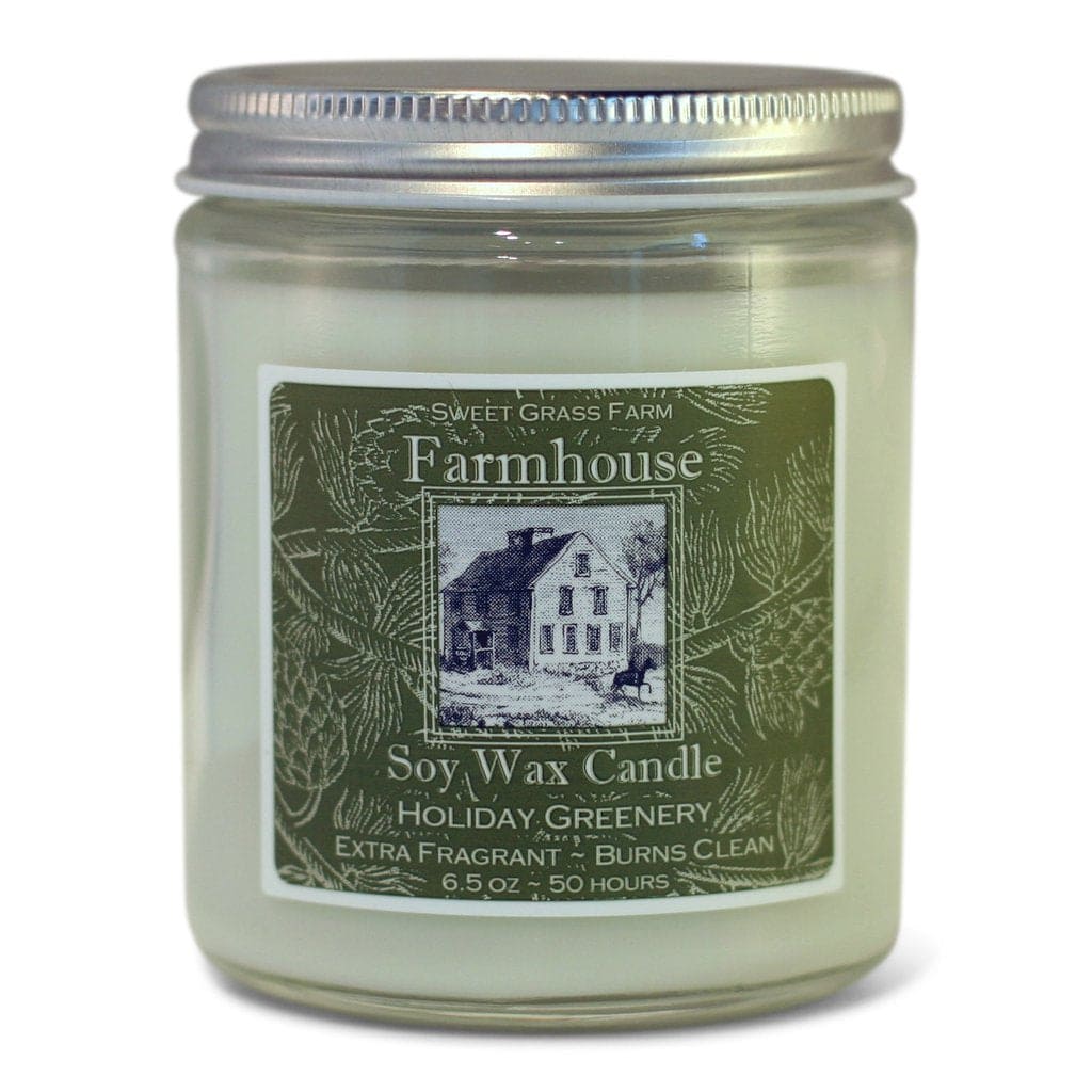 Sweet Grass Farm 6.5 Ounce Soy Candle -