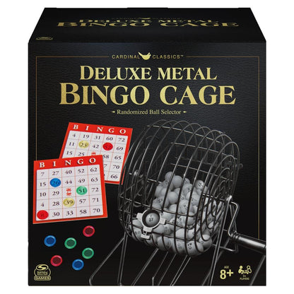 Deluxe Metal Bingo Cage Set